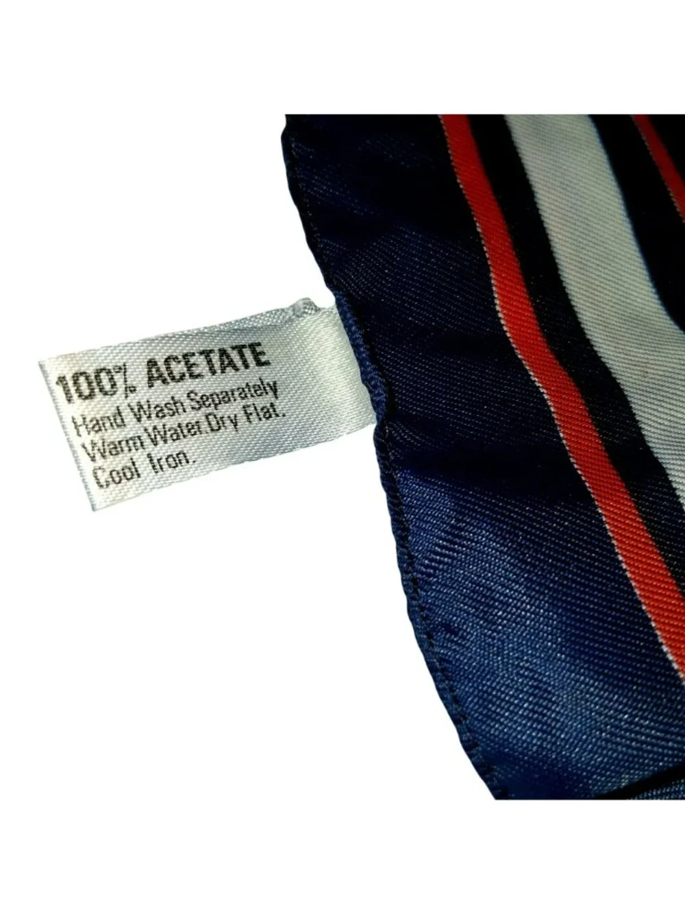 PRESIDENT SIGNATURES Scarf 1970’s 1980’s Vintage Flag USA Collectible 20